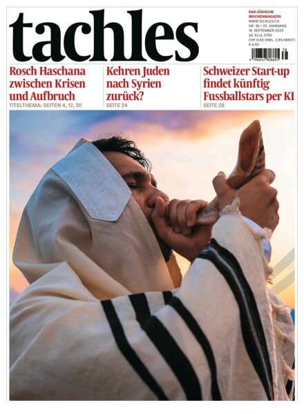Tachles – 19 September 2025 Cover