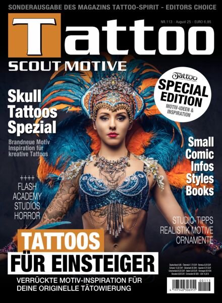 Tattoo-Scout – August 2025 Cover