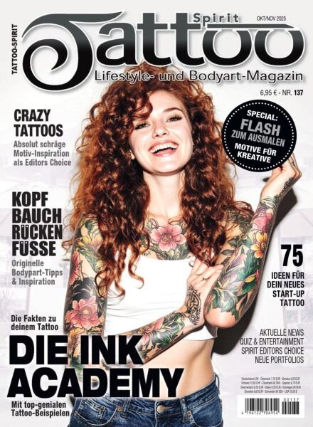 Tattoo-Spirit – Oktober-November 2025 Cover