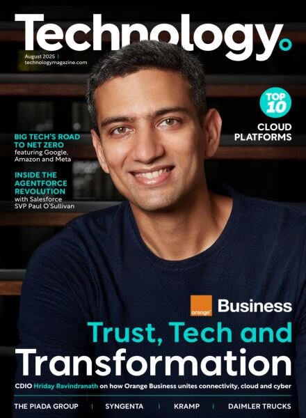Technology Magazine – August 2025 Cover