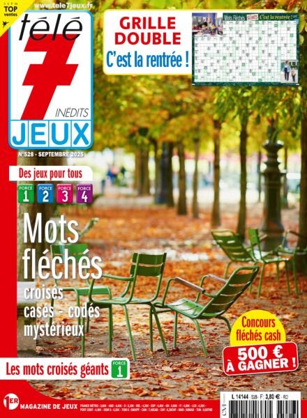 Tele 7 Jeux – Septembre 2025 Cover