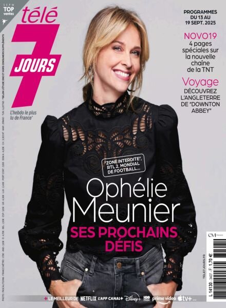 Tele 7 Jours – 8 Septembre 2025 Cover