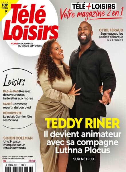 Tele Loisirs – 8 Septembre 2025 Cover