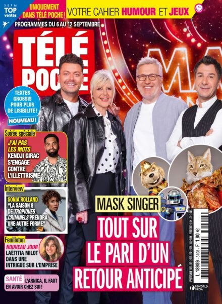 Tele Poche – 1 Septembre 2025 Cover