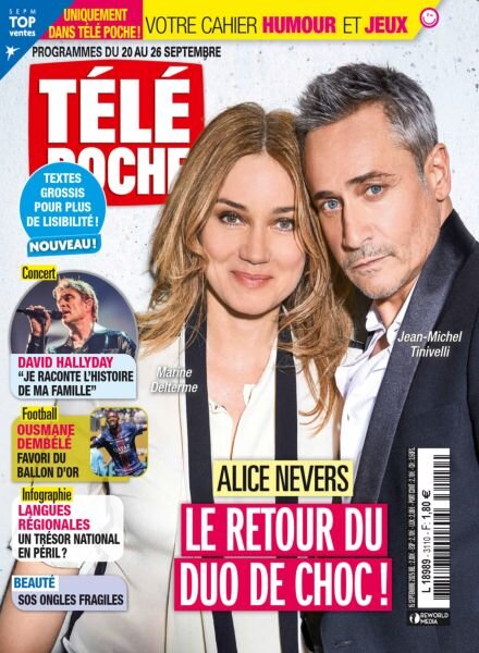 Tele Poche – 15 Septembre 2025 Cover