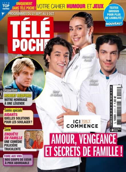Tele Poche – 22 Septembre 2025 Cover