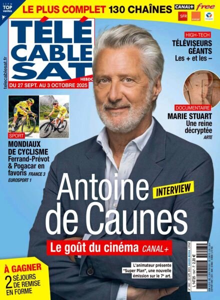 Telecable Sat Hebdo – 22 Septembre 2025 Cover