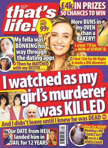 that’s life! UK – 25 September 2025 Cover