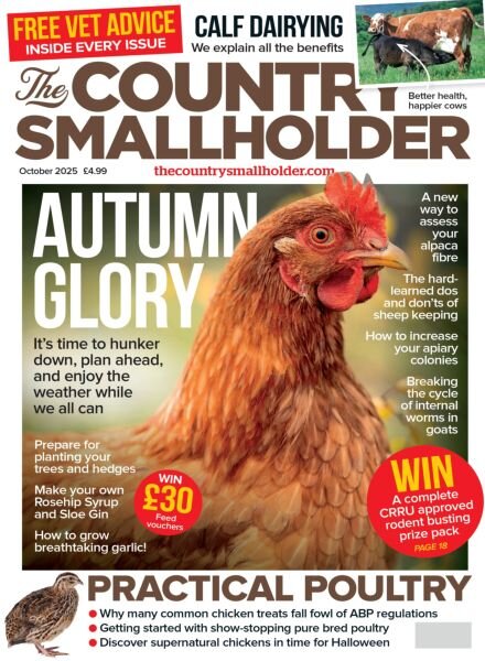 The Country Smallholder – October 2025 Cover