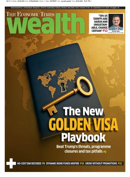 The Economic Times Wealth – September 8 2025 Cover