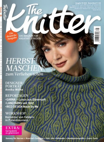 The Knitter Germany – Nr 78 2025 Cover