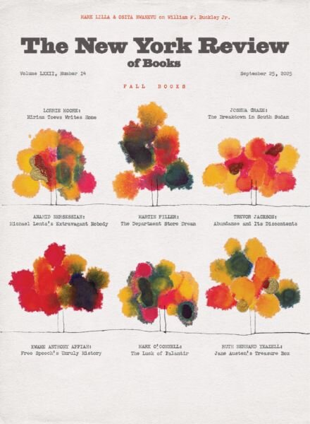 The New York Review of Books – September 25 2025 Cover