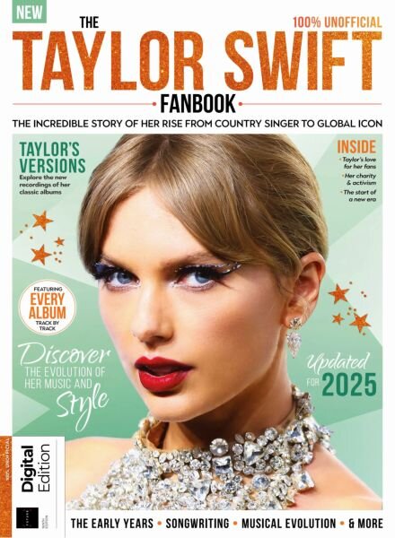 The Taylor Swift Fanbook – 9th Edition – September 2025 Cover