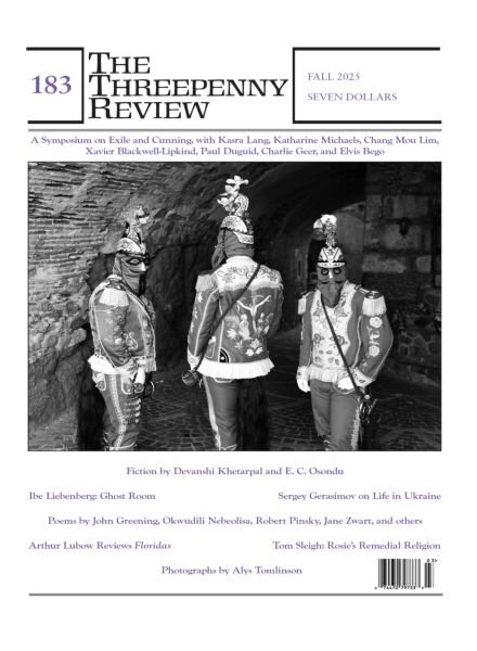 The Threepenny Review – Autumn 2025 Cover