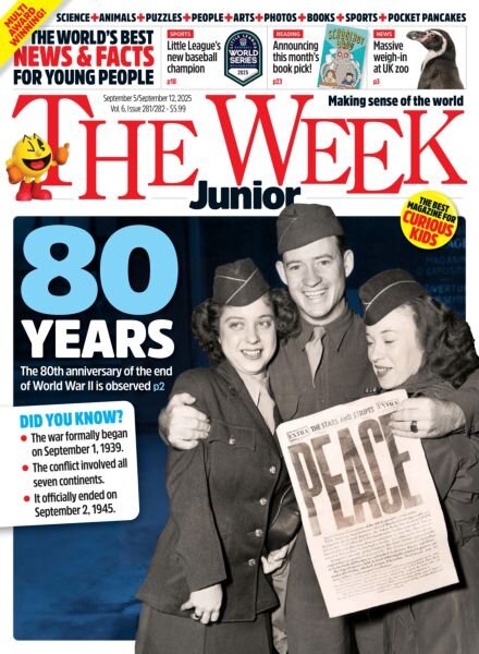 The Week Junior USA – September 5 2025 Cover