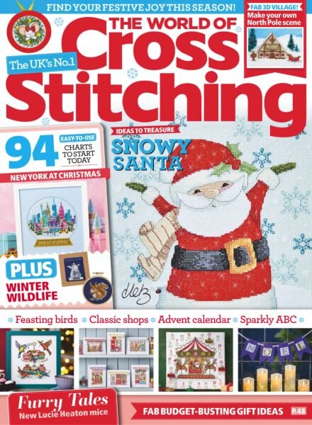 The World of Cross Stitching – November 2025 Cover