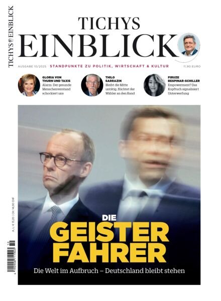 Tichys Einblick – Oktober 2025 Cover