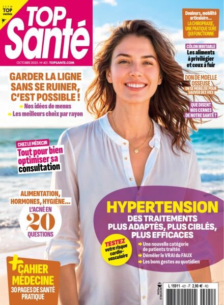 Top Sante France – Octobre 2025 Cover