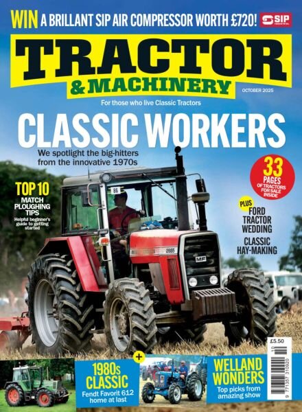 Tractor & Machinery – October 2025 Cover