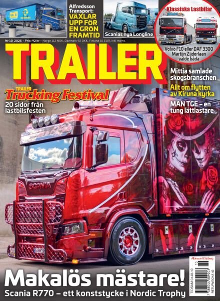 Trailer Sverige – September 2025 Cover