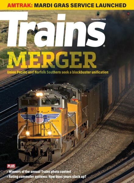 Trains – November 2025 Cover
