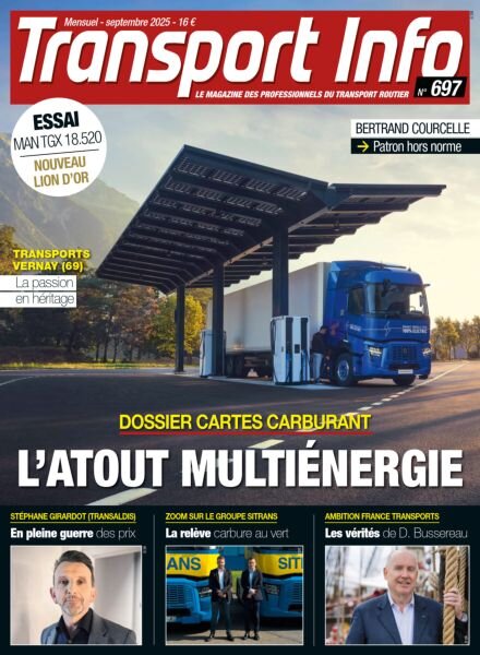 Transport Info – Septembre 2025 Cover