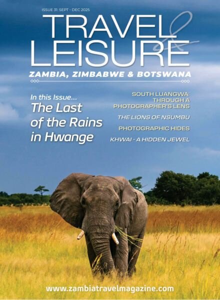 Travel & Leisure Zambia & Zimbabwe – September-December 2025 Cover