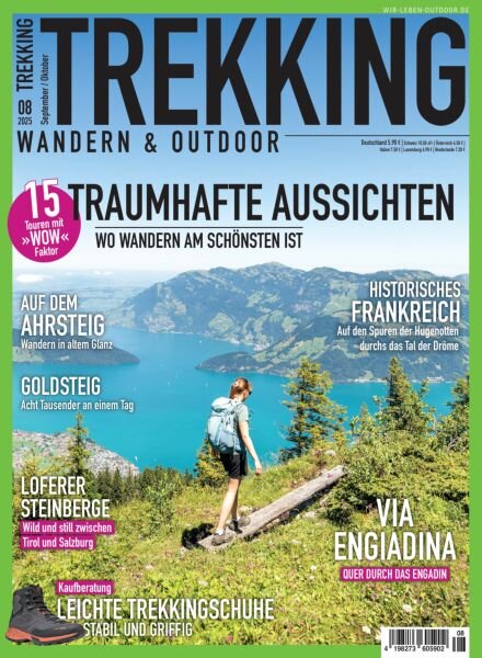 trekking-Magazin – September-Oktober 2025 Cover