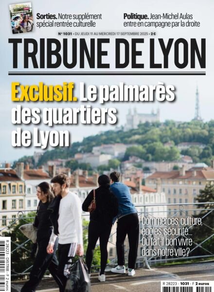 Tribune de Lyon – 11 Septembre 2025 Cover