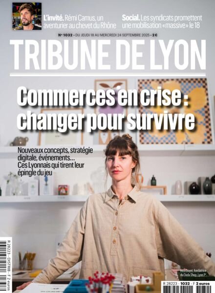 Tribune de Lyon – 18 Septembre 2025 Cover