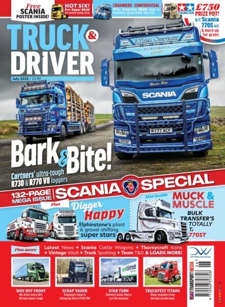 Truck & Driver – July 2025 Cover
