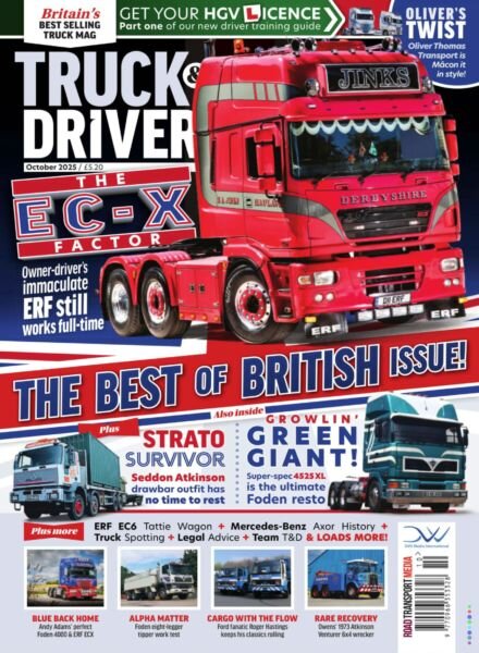 Truck & Driver – October 2025 Cover