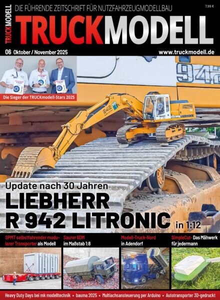 TruckModell – Oktober-November 2025 Cover