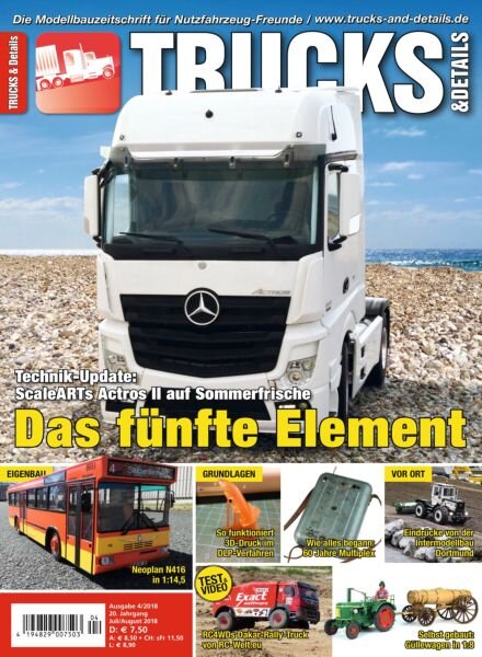 Trucks & Details – Juli-August 2018 Cover