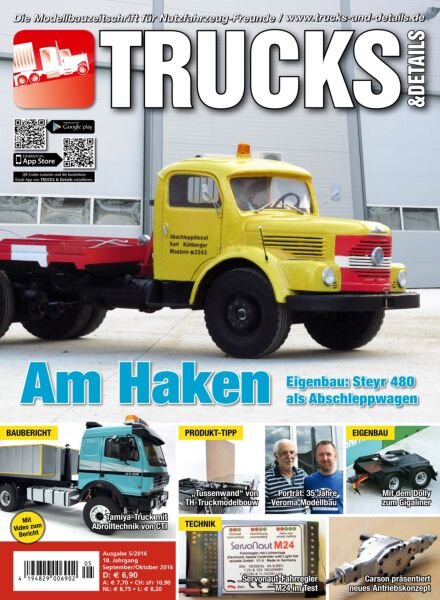 Trucks & Details – September-Oktober 2016 Cover