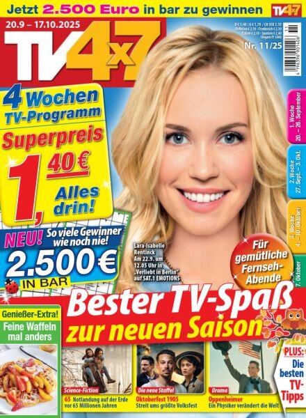TV 4×7 – Nr 11 2025 Cover