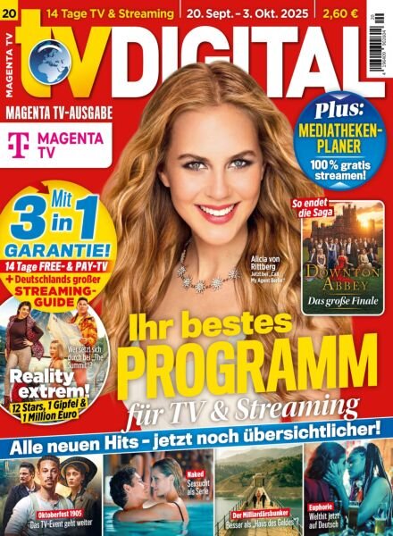 TV Digital Entertain – 12 September 2025 Cover