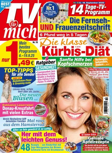 TV fur mich – 28 August 2025 Cover