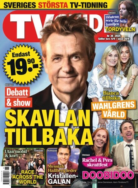 TV-guiden – 4 September 2025 Cover