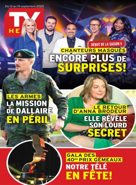 TV Hebdo – 13 Septembre 2025 Cover