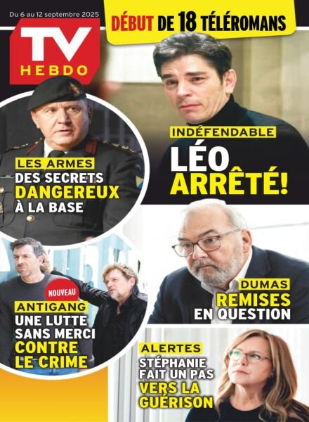 TV Hebdo – 6 Septembre 2025 Cover