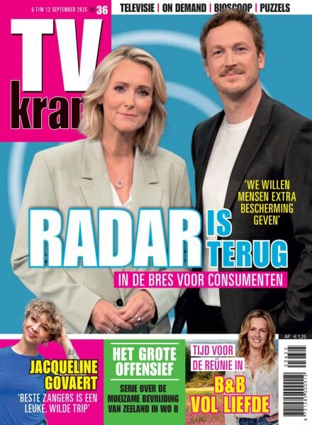 TV Krant – 2 September 2025 Cover