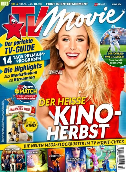 TV Movie – 12 September 2025 Cover