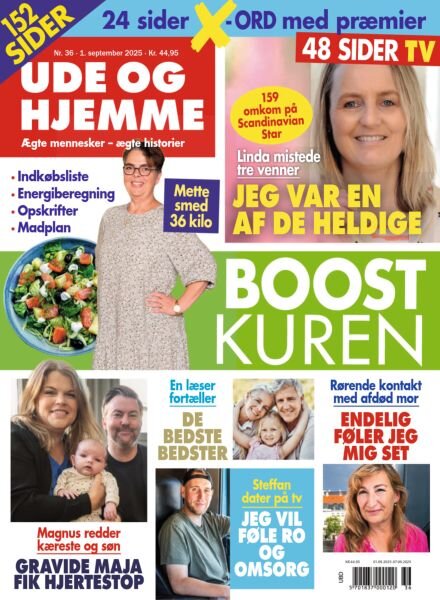 Ude og Hjemme – 1 September 2025 Cover