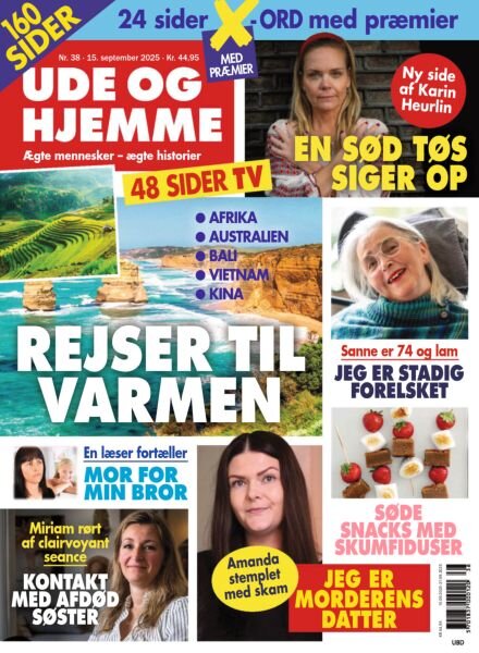 Ude og Hjemme – 15 September 2025 Cover