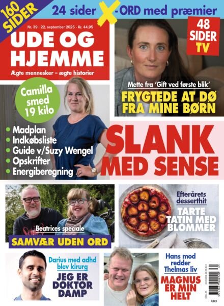 Ude og Hjemme – 22 September 2025 Cover