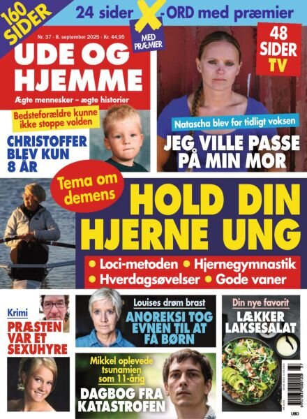Ude og Hjemme – 8 September 2025 Cover