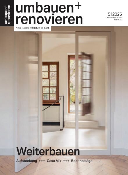 Umbauen + Renovieren – September-Oktober 2025 Cover