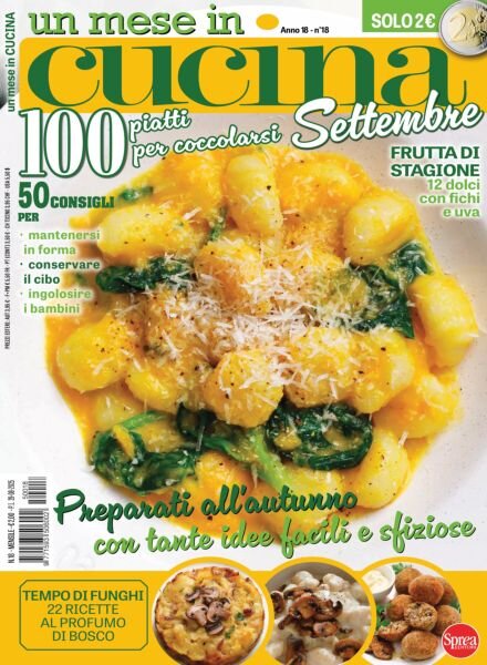 Un Mese in Cucina – Agosto 2025 Cover