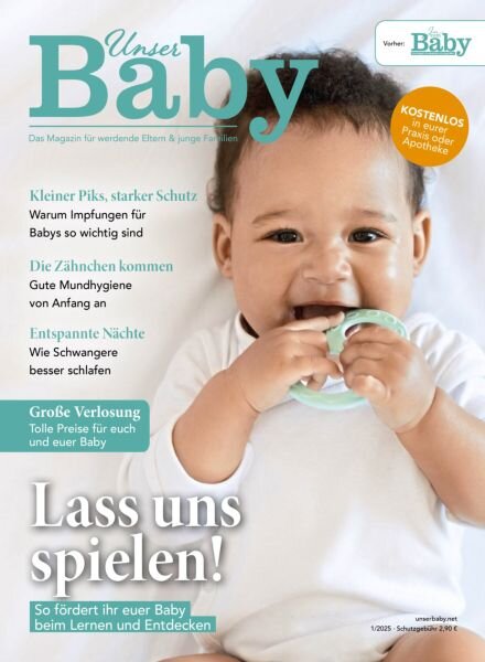 Unser Baby – Ausgabe 1 2025 Cover